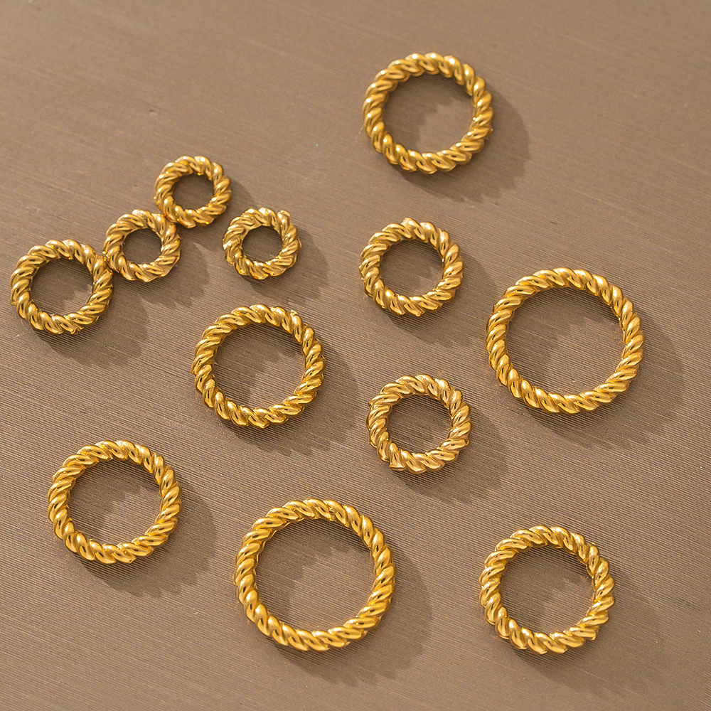 Jewelry Making Looper Tool - 20Pcs Stainless Steel Round Twist-Style Closed
