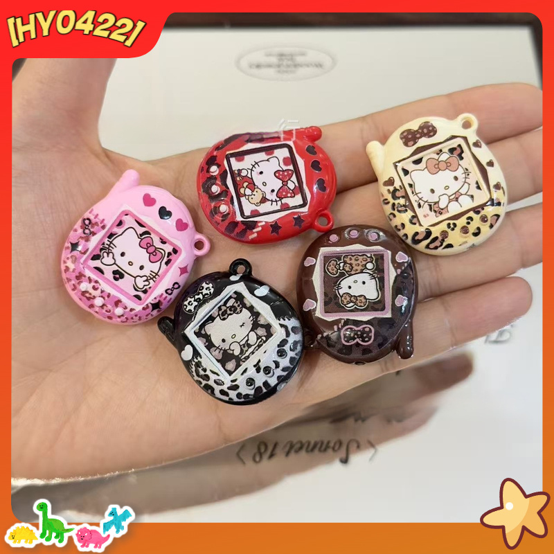 Jewelry Making Equipment - Acrylic Cute Kt Cat Leopard Print