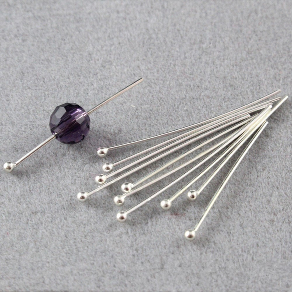 Jewelry Making Jig - 100pcs Authentic Sterling Silver Round Ball