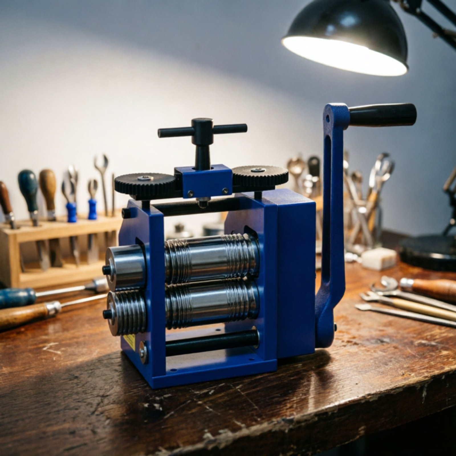 Jewelry Making Equipment - Manual Rolling Mill Labor-Saving Design Multi-Function