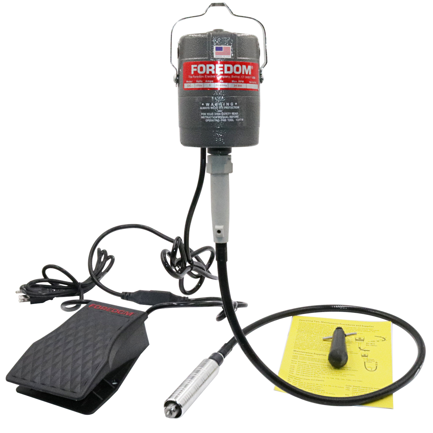 Jewelry Making Hammer - Grinder Flexshaft Rotary Hanging Motor Foredom