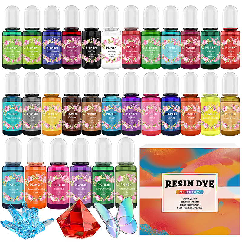 Jewelry Making Course - DIY Epoxy Resin Pigment Kit Candle