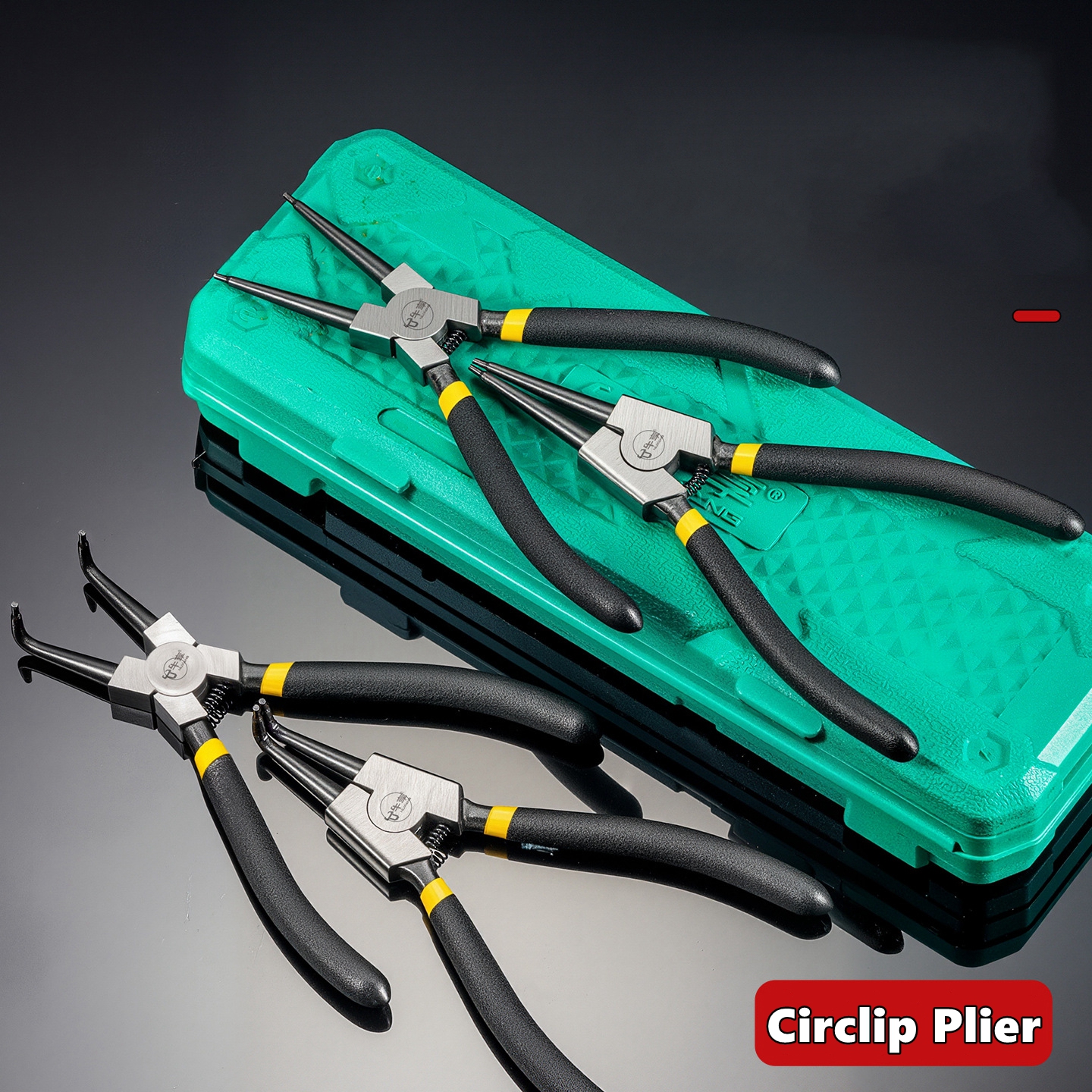 Jewelry Making Needle Nose Pliers - 6/7 inch 4pcs/set Circlip Pliers,Needle nose
