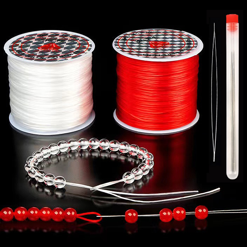 Jewelry Making Items - 40M 0.7mm Jewelry Thread Stretch Elastic
