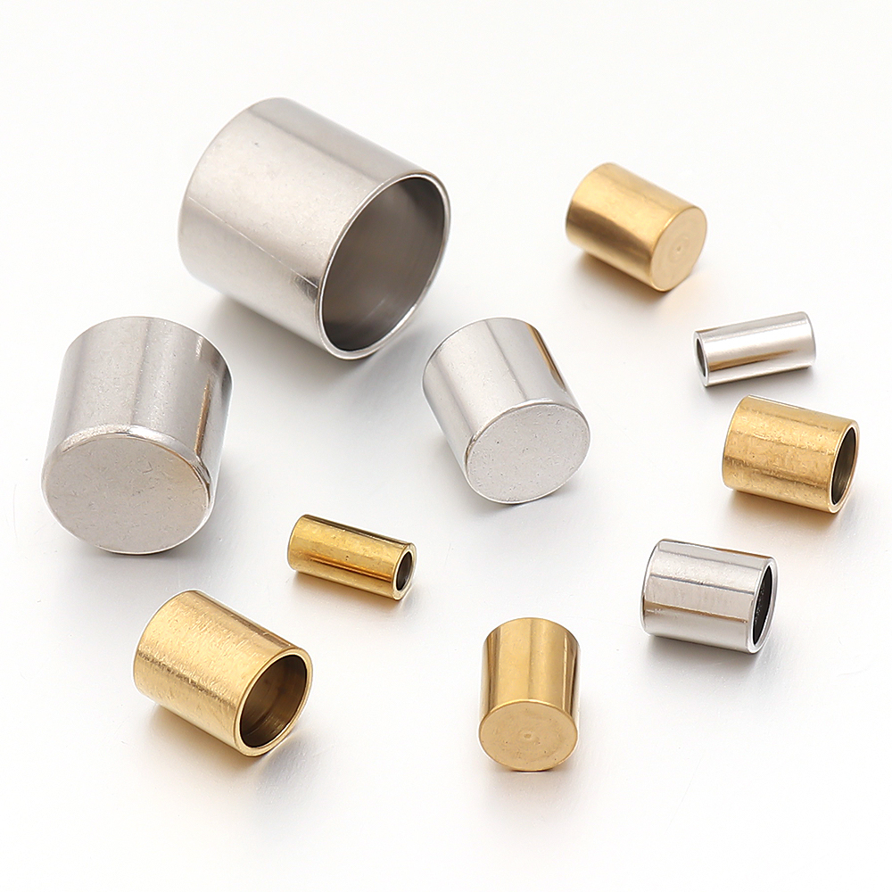 Jewelry Making Equipment - 10-20pcs/lot 2-10mm Stainless Steel Leather Cord