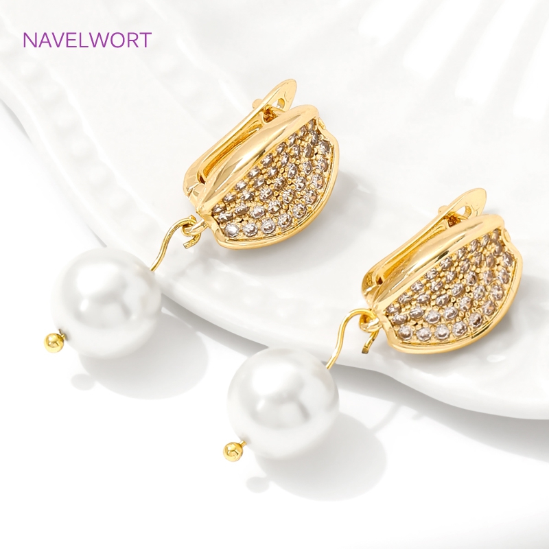 18K Gold Plated Brass Earwires - Jewelry Making Items 리뷰 및 가격
