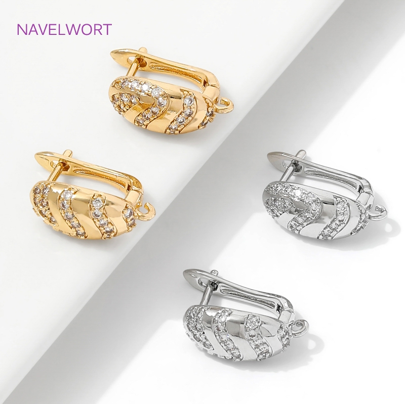 18K Gold Plated Brass Earwires - Jewelry Making Items 리뷰 및 가격