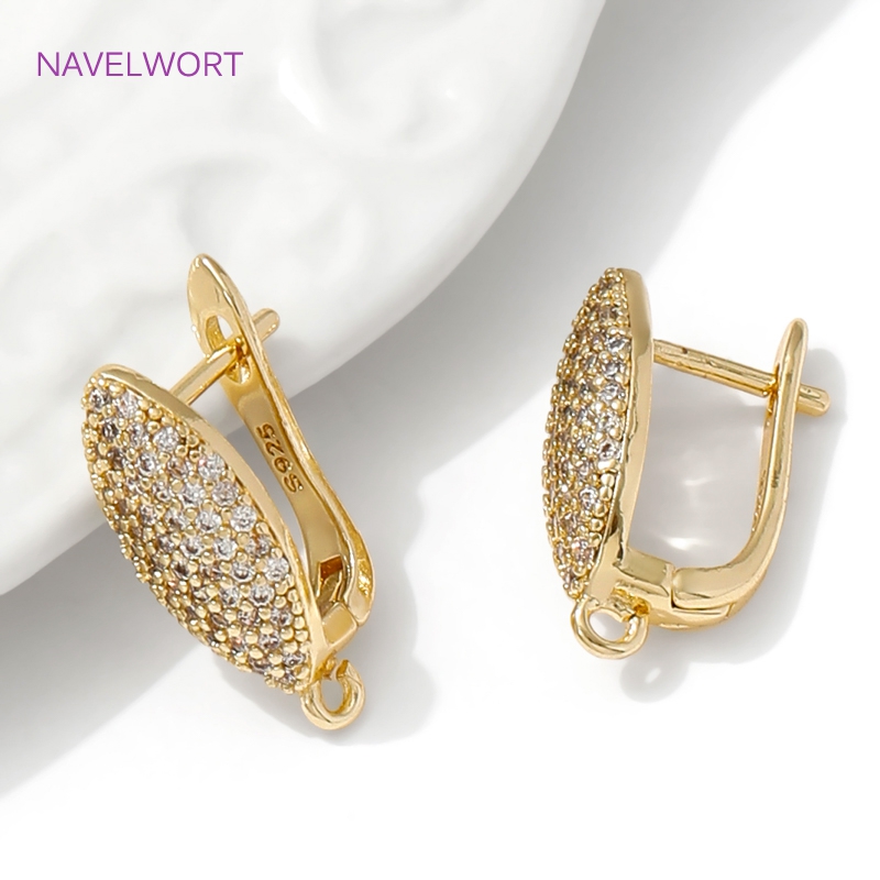 18K Gold Plated Brass Earwires - Jewelry Making Items 리뷰 및 가격