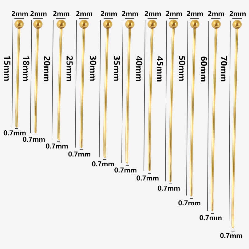 50pcs/Lot 18K Gold Plated Ball - Jewelry Making Jig 리뷰 및 가격