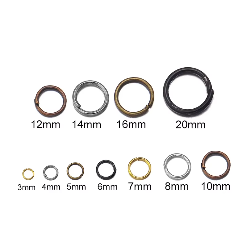 50-200Pcs 3-20mm Open Jump Rin - Jewelry Making Looper Tool 리뷰 및 가격
