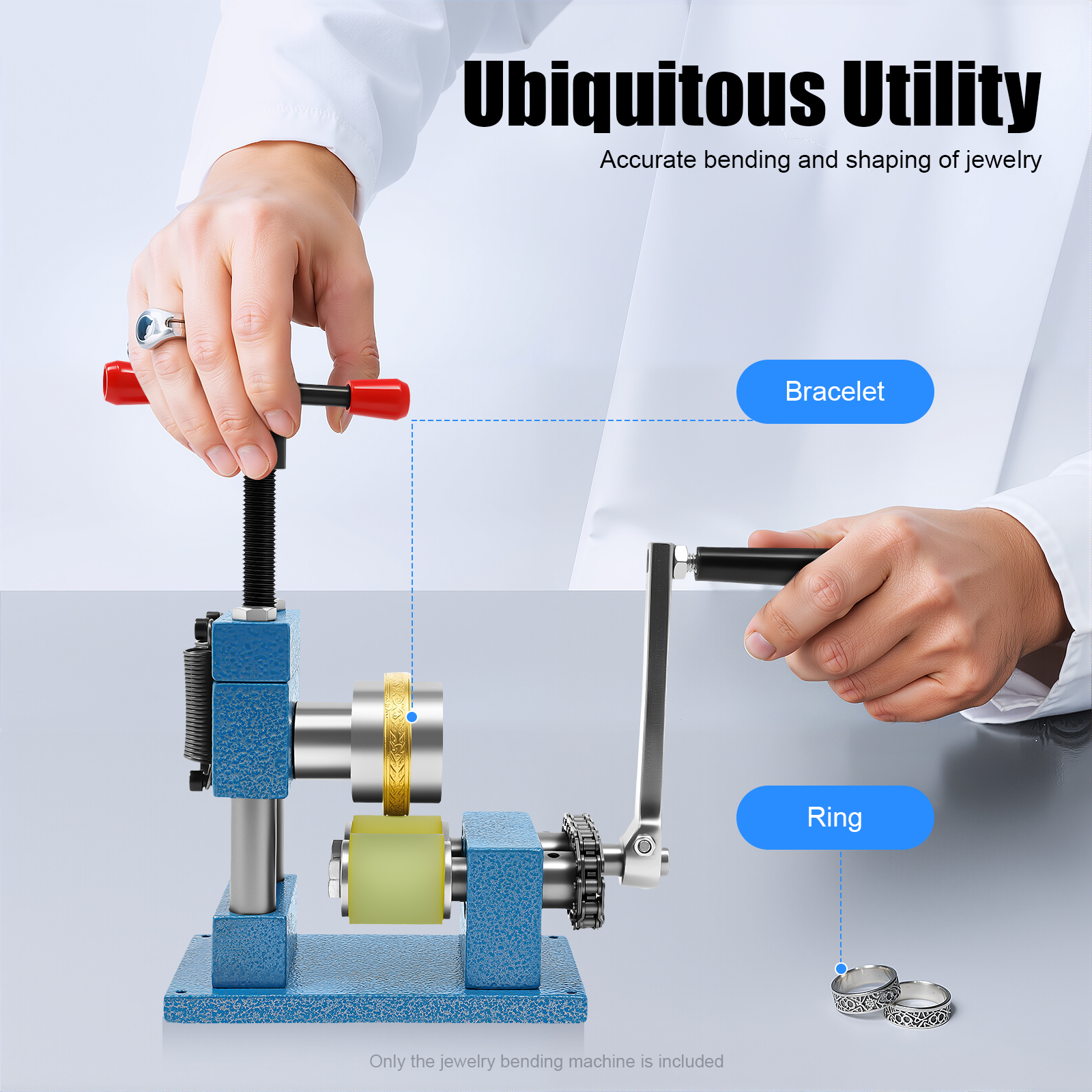 Hand Crank Ring Bracelet Bendi - Jewelry Making Store 리뷰 및 가격