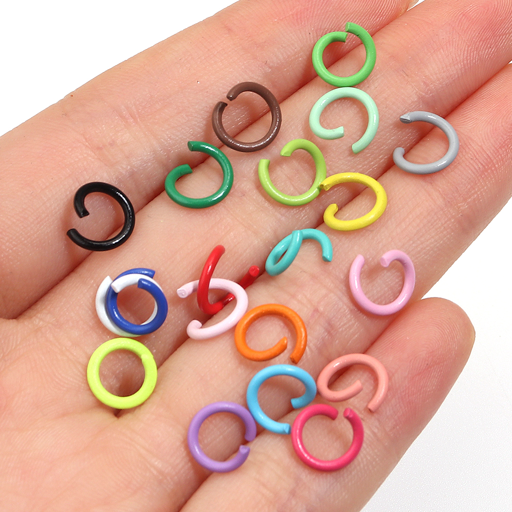 200pcs 8mm Open Jump Rings Col - Jewelry Making Looper Tool 리뷰 및 가격
