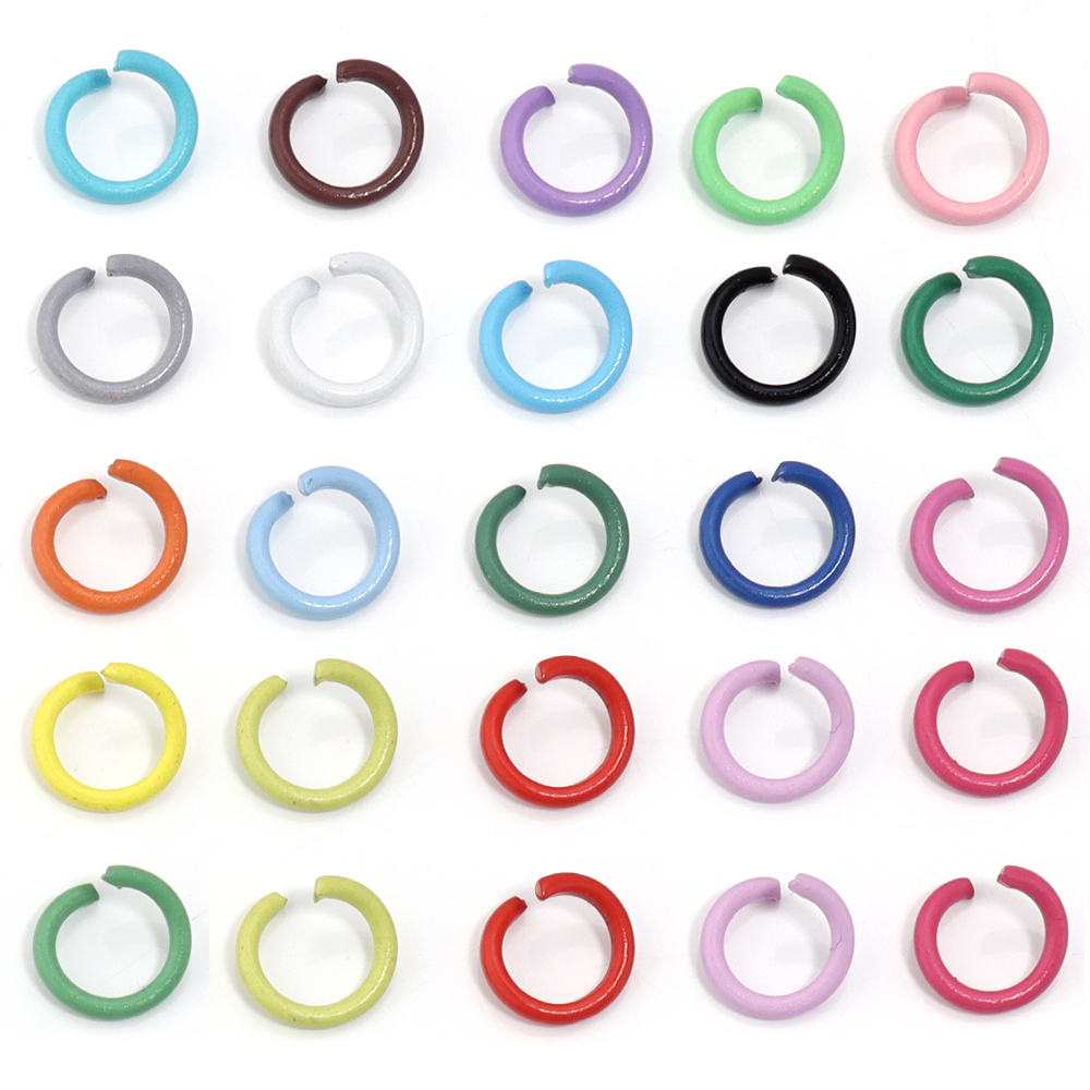 200pcs 8mm Open Jump Rings Col - Jewelry Making Looper Tool 리뷰 및 가격
