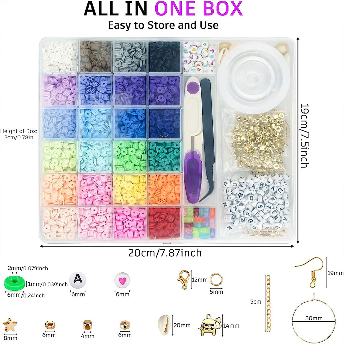 6000 Pcs 24 Colors Flat Round  - Jewelry Making Course 리뷰 및 가격