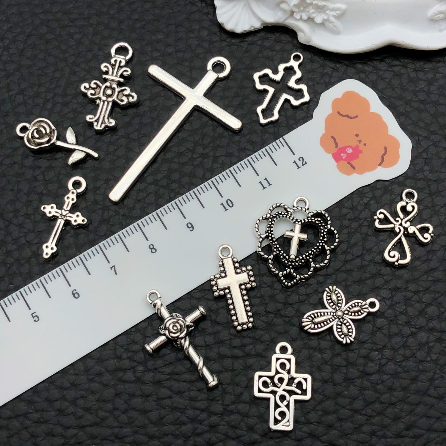 52pcs Assorted Cross Pendants  - Jewelry Making Course 리뷰 및 가격