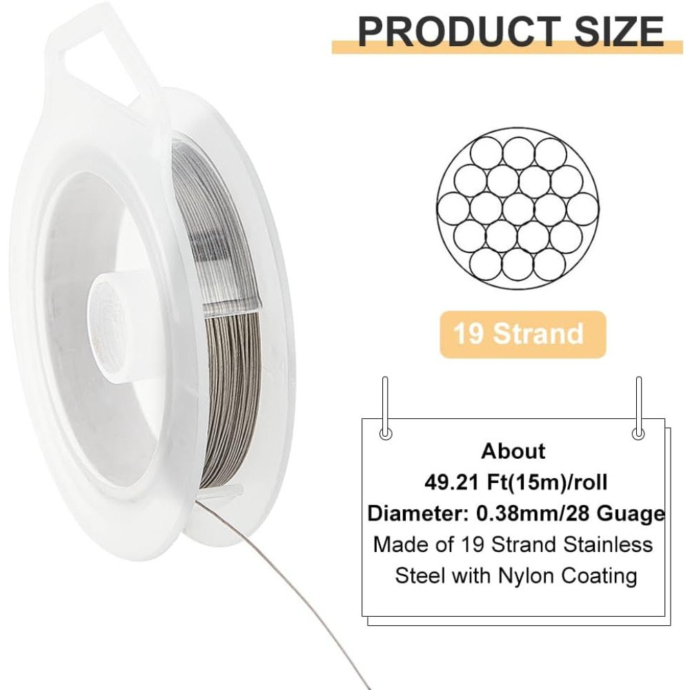 19 Strands Bead String Wire (0 - Jewelry Making Course 리뷰 및 가격