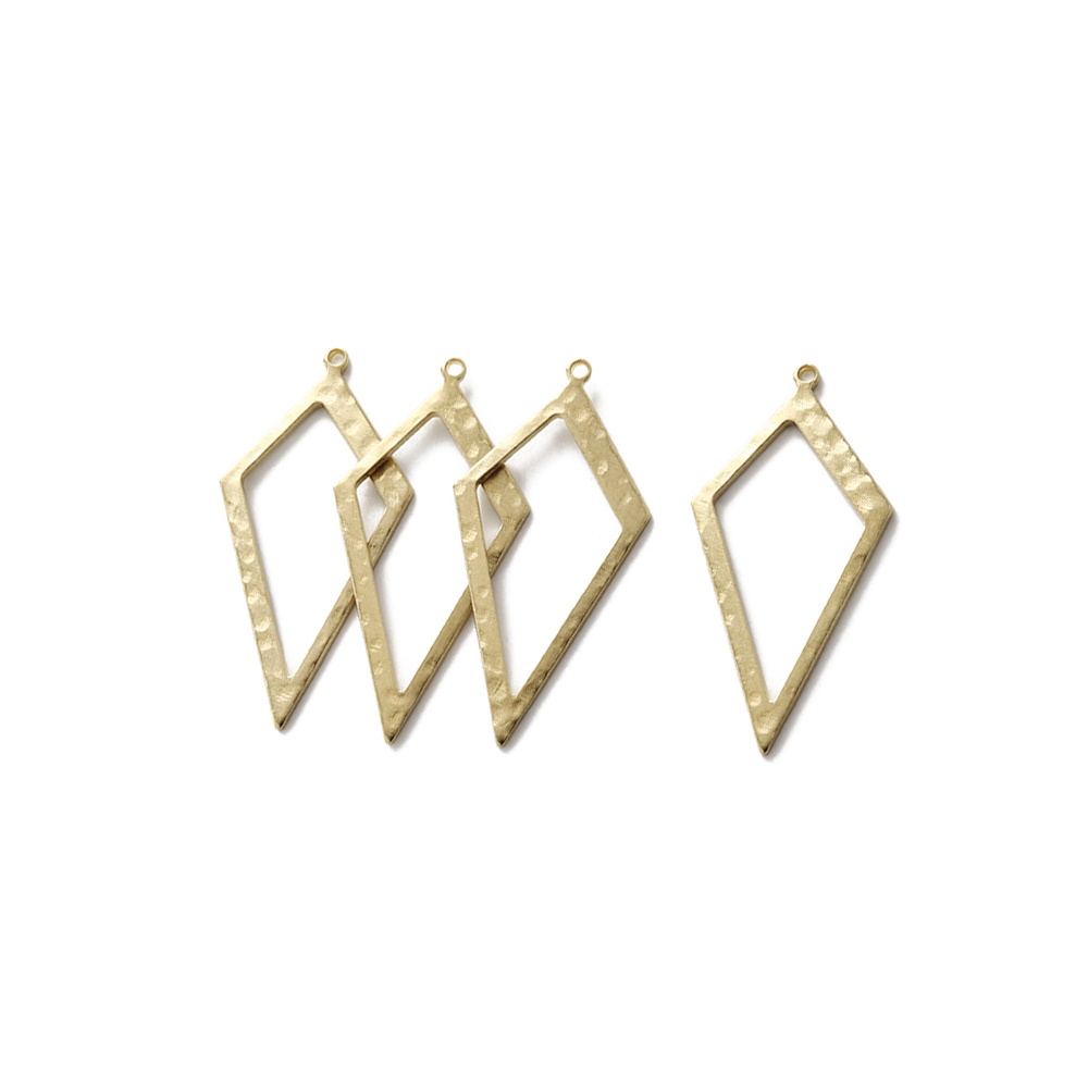 Raw Brass Hammered Rhombus Cha - Jewelry Making Hammer 리뷰 및 가격
