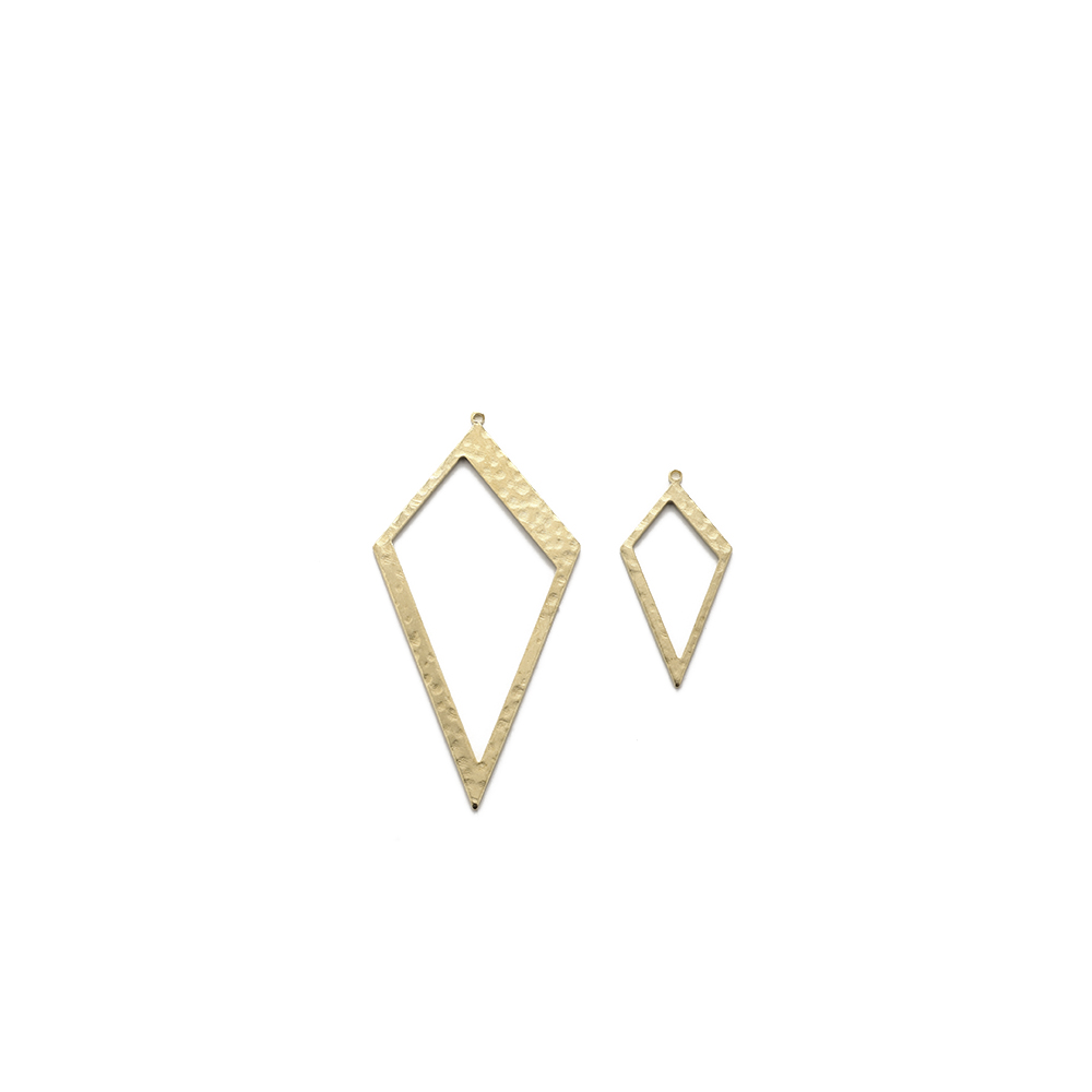 Raw Brass Hammered Rhombus Cha - Jewelry Making Hammer 리뷰 및 가격