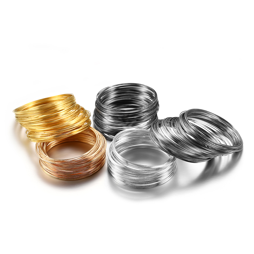 100 Loops/lot 0.6mm Silver Gol - Jewelry Making Equipment 리뷰 및 가격