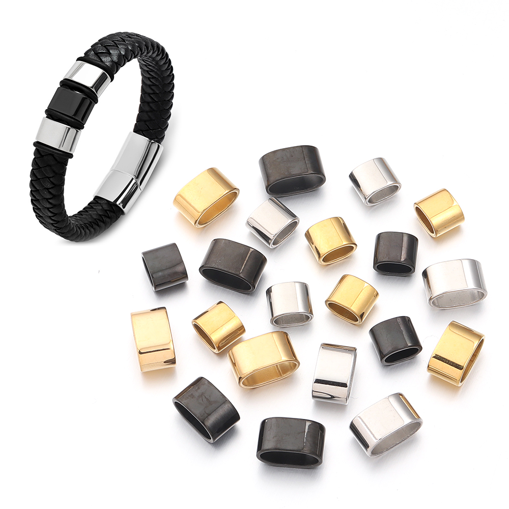 6pcs Flat Stainless Steel Tube - Jewelry Making Equipment 리뷰 및 가격