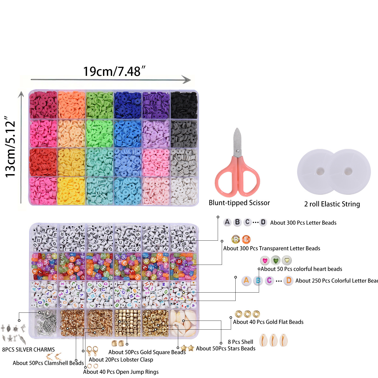 Clay Beads Bracelet Making Kit - Jewelry Making For Beginners 리뷰 및 가격