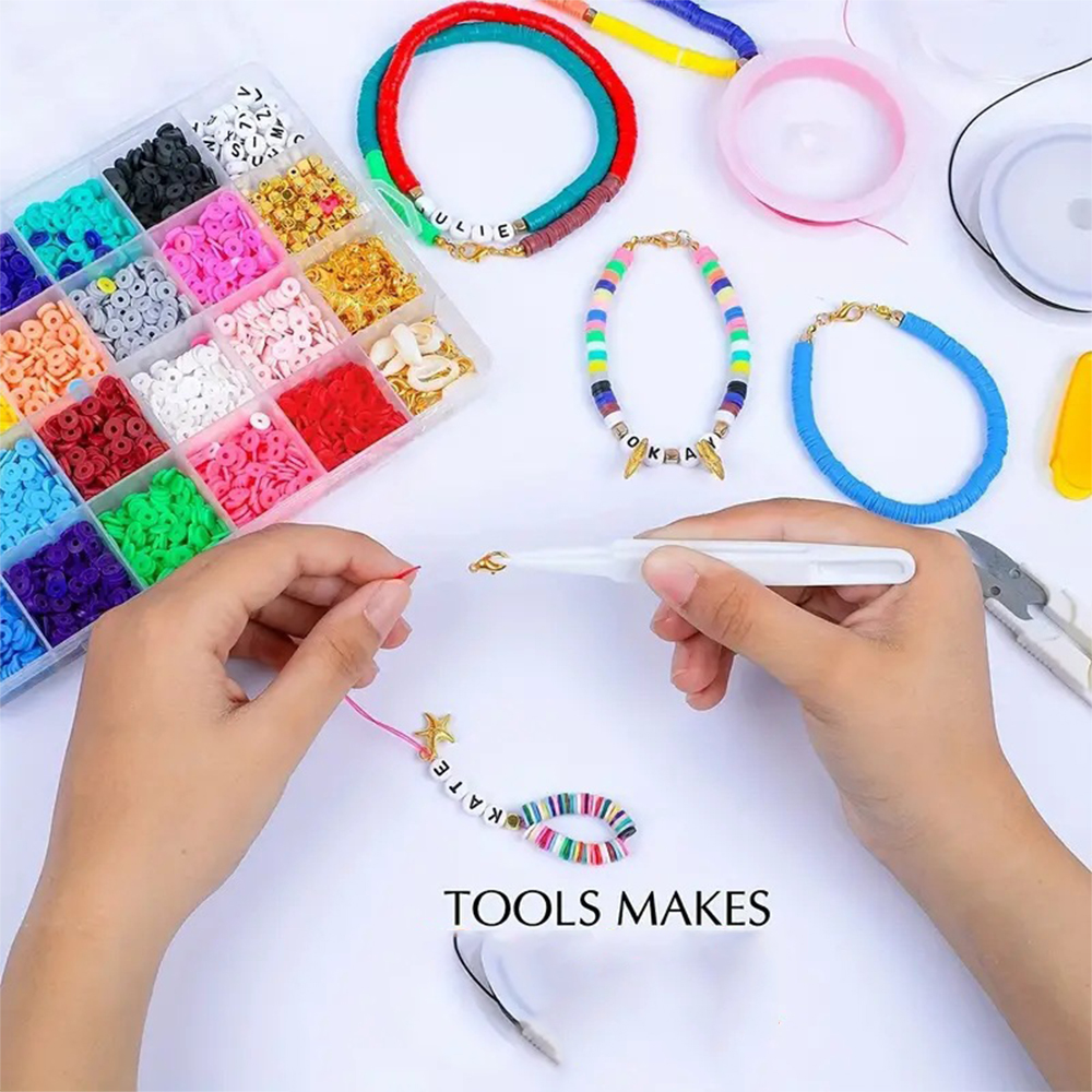 Clay Beads Bracelet Making Kit - Jewelry Making For Beginners 리뷰 및 가격