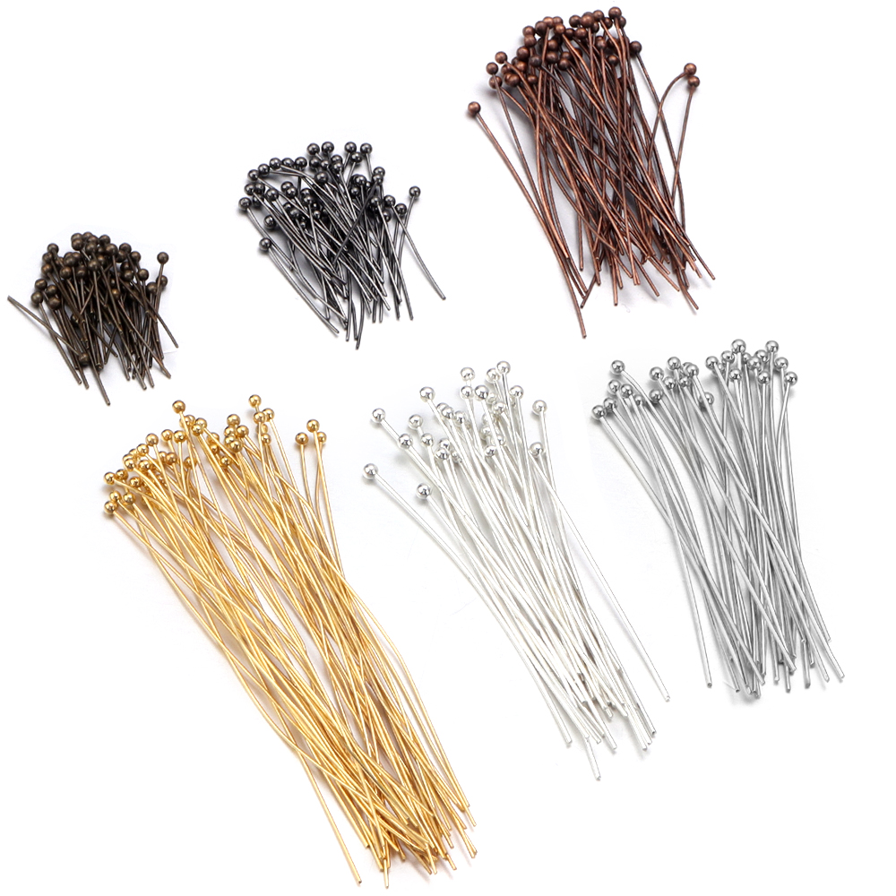 100/200PCS Brass Ball Head Pin - Jewelry Making Jig 리뷰 및 가격