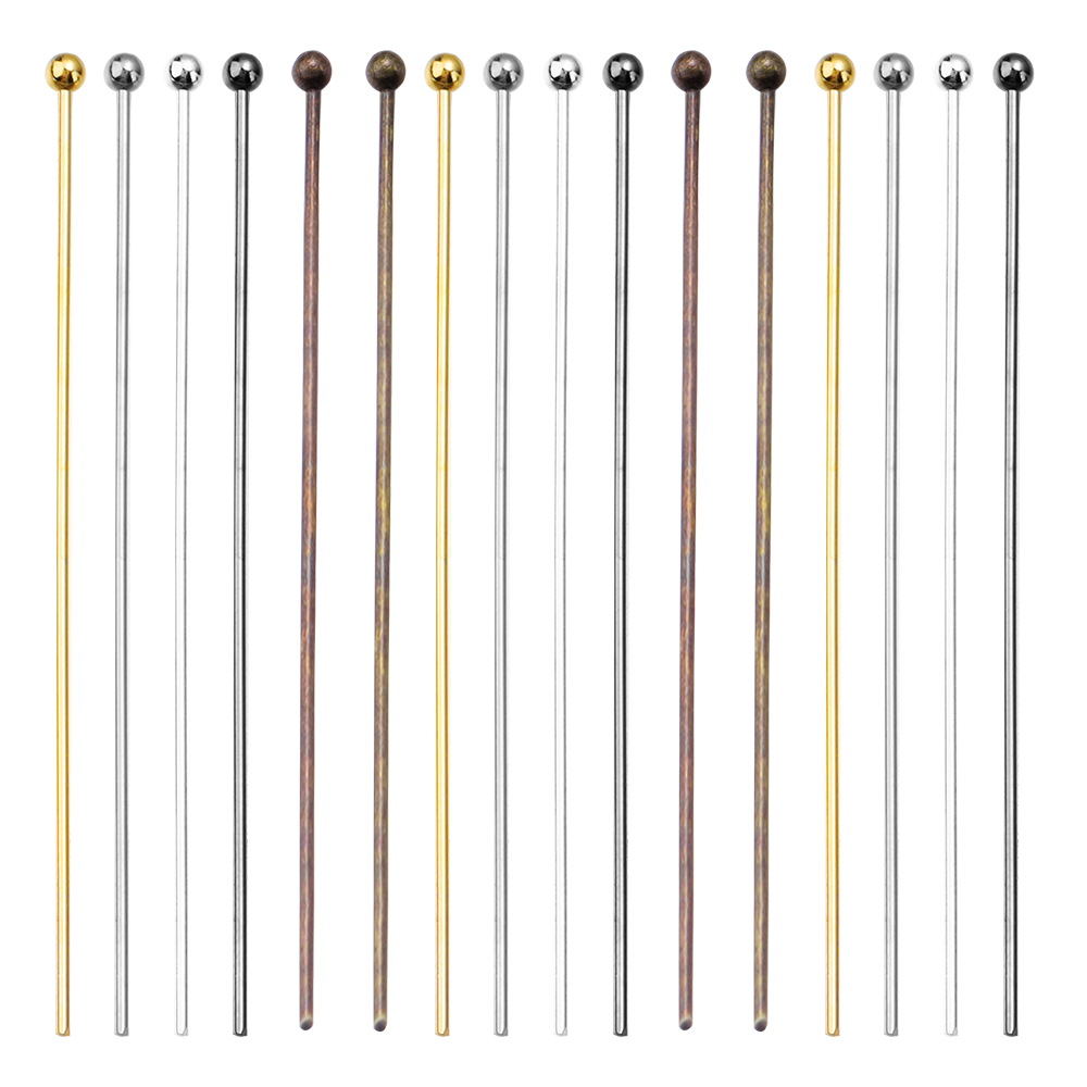 100/200PCS Brass Ball Head Pin - Jewelry Making Jig 리뷰 및 가격