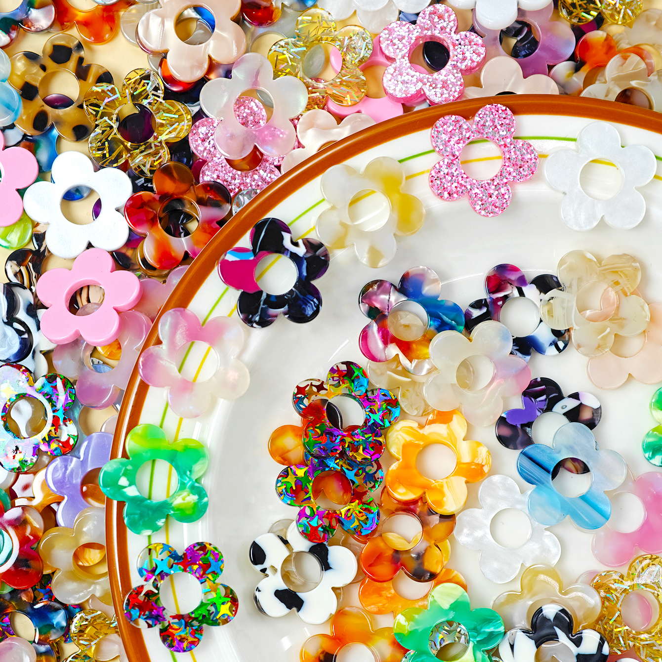 Cute Colorful Sequin Acrylic F - Jewelry Making Course 리뷰 및 가격
