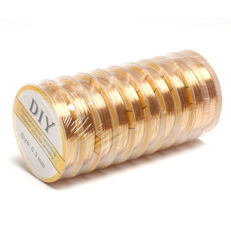 1Roll Silver Copper Wire 0.3/0 - Jewelry Making Equipment 리뷰 및 가격