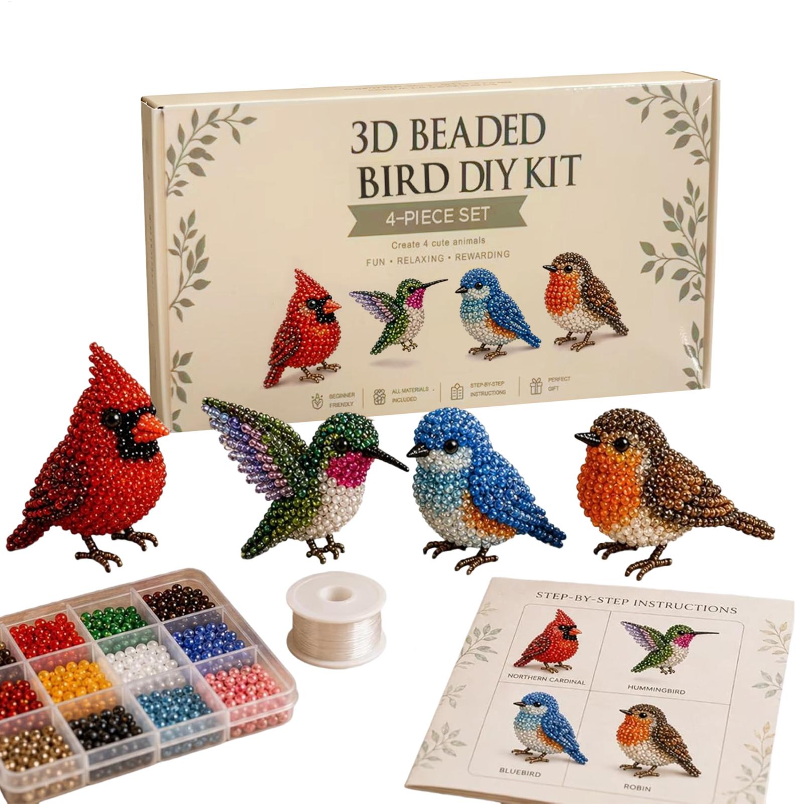 DIY 3D Beaded Animal Kit Handm - Jewelry Making For Beginners 리뷰 및 가격
