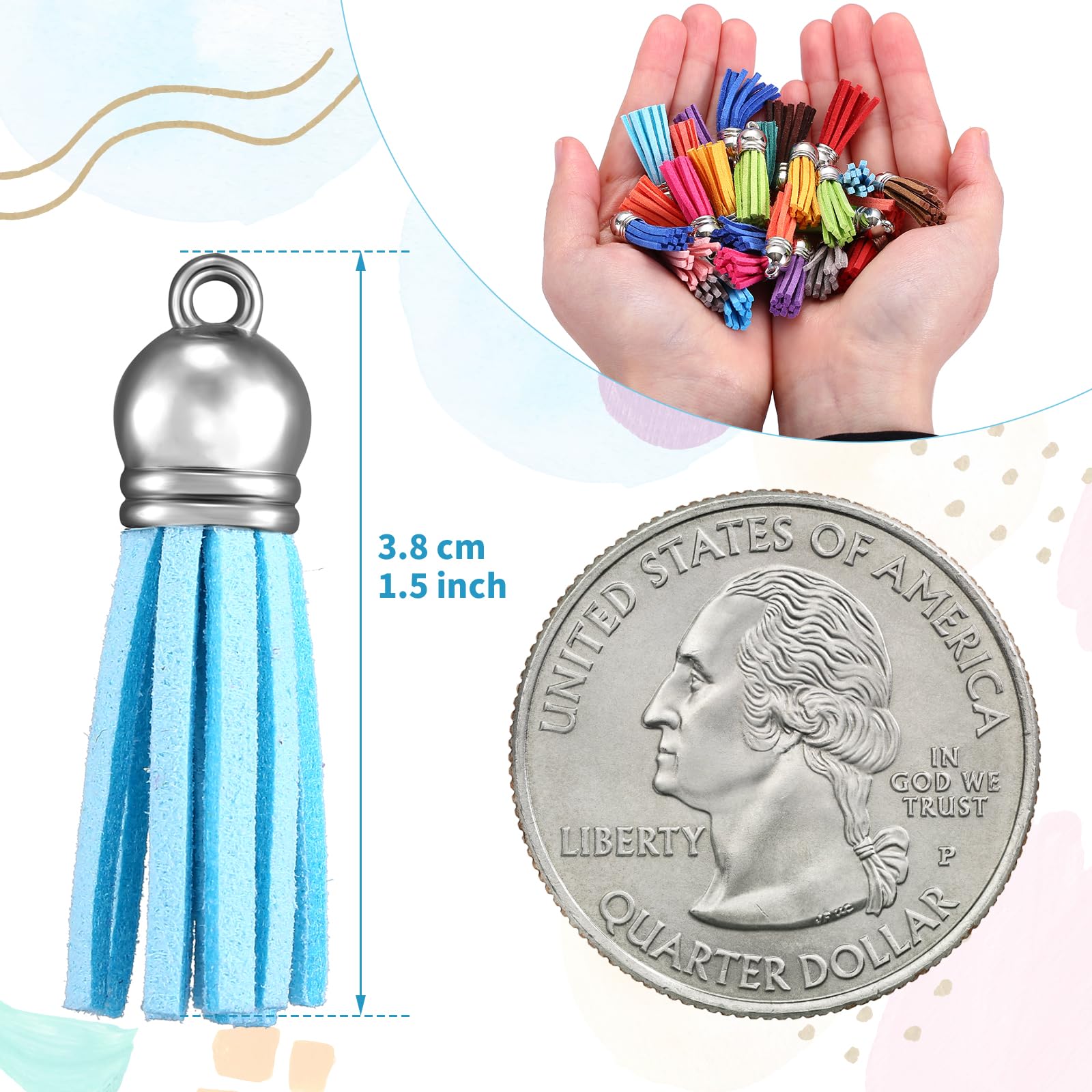 10/20/60 Pcs Mini Tassels Faux - Jewelry Making Course 리뷰 및 가격