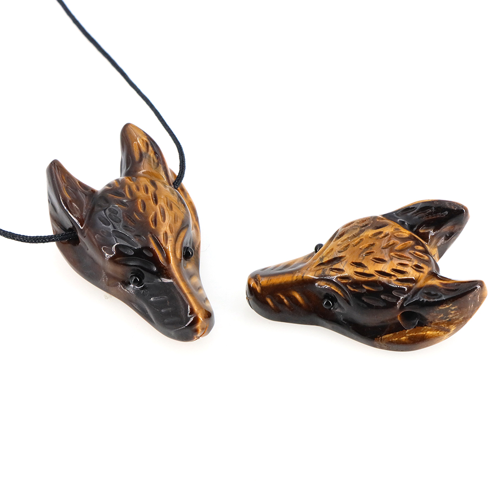 40mm Wolf Head Stone Pendant N - Jewelry Making Jig 리뷰 및 가격