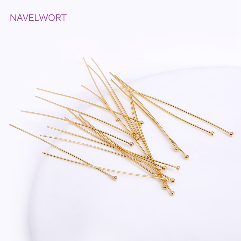 50pcs/Lot 18K Gold Plated Pins - Jewelry Making Jig 리뷰 및 가격