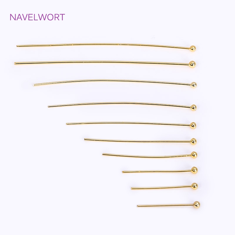 50pcs/Lot 18K Gold Plated Pins - Jewelry Making Jig 리뷰 및 가격
