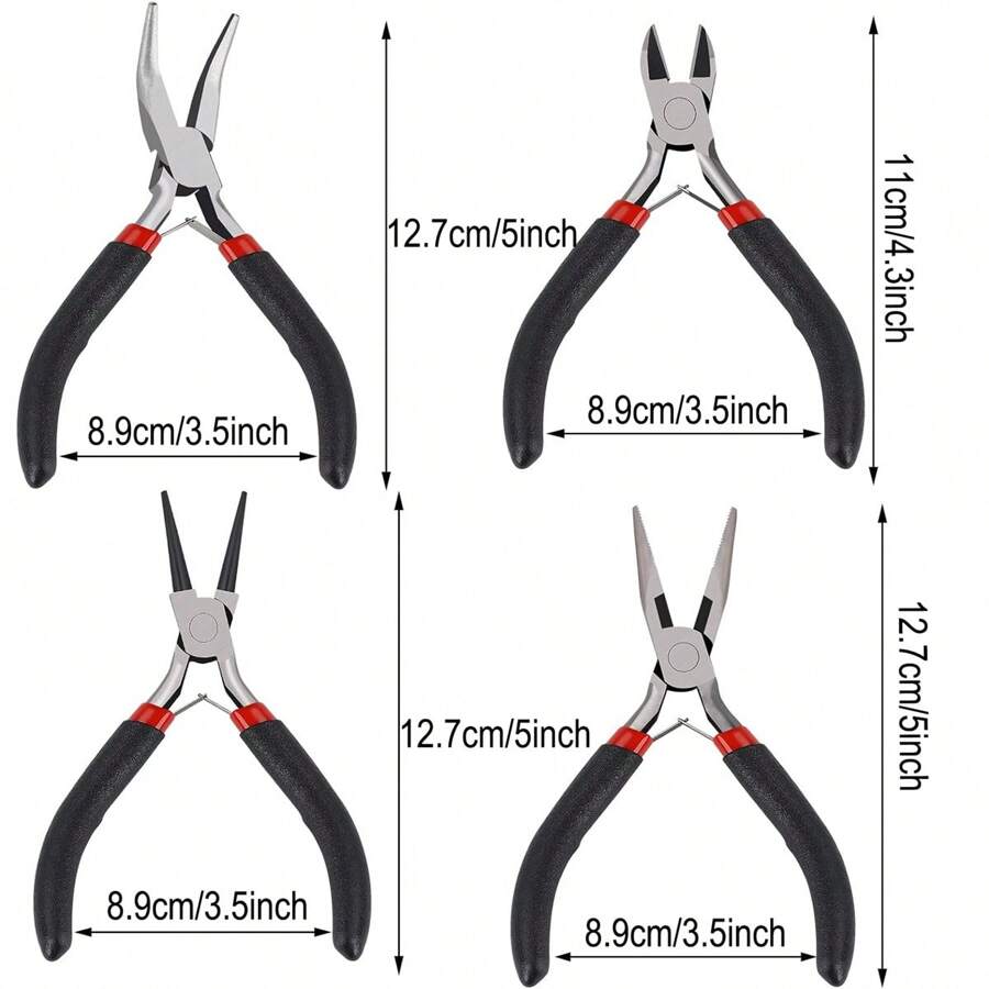 3/5/6Pack Jewelry Making Plier - Jewelry Making Needle Nose Pliers 리뷰 및 가격