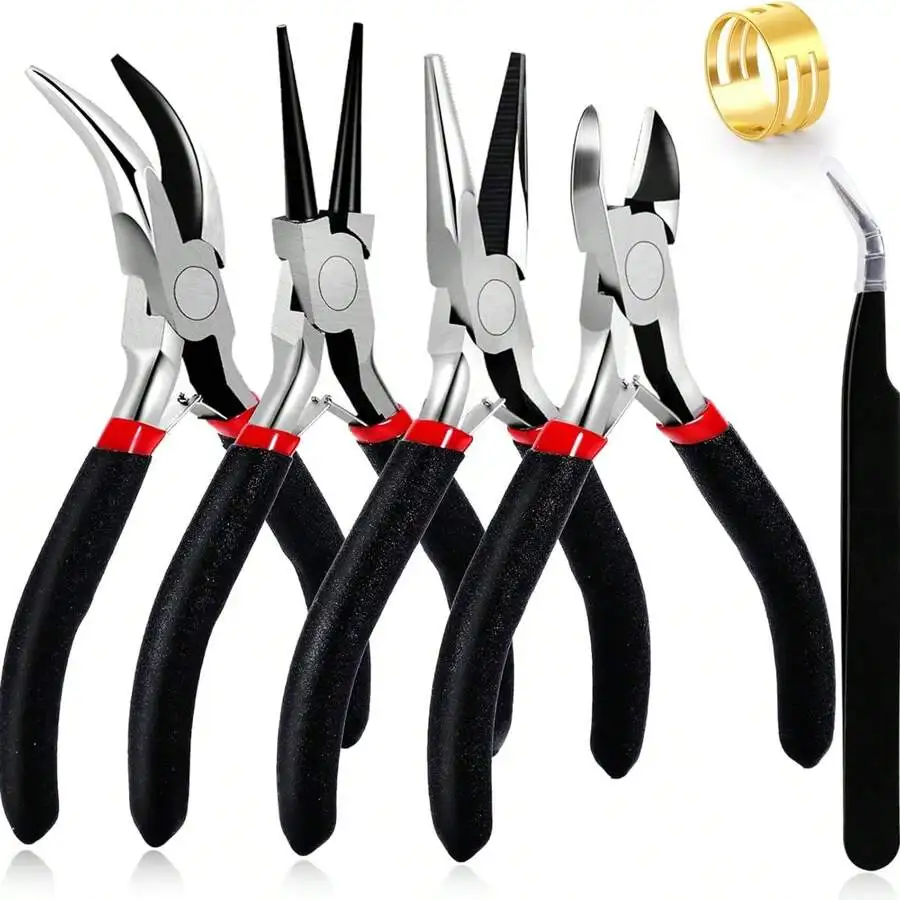 3/5/6Pack Jewelry Making Plier - Jewelry Making Needle Nose Pliers 리뷰 및 가격