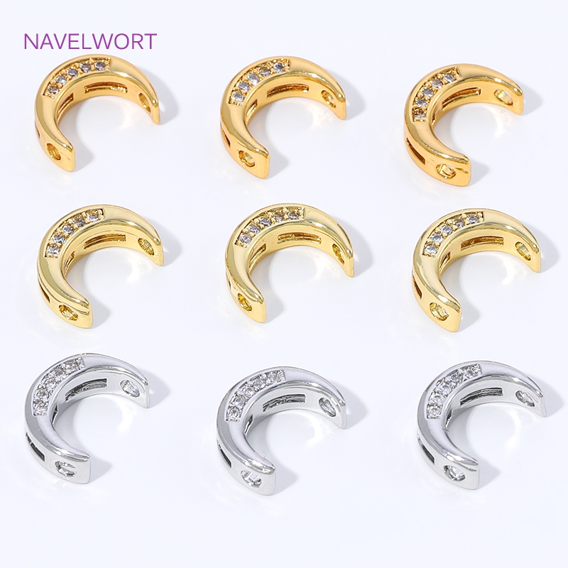 14/18K Gold Plated Brass Half  - Jewelry Making Items 리뷰 및 가격