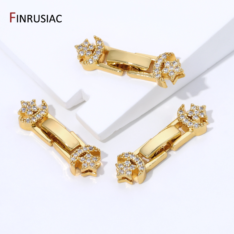 18K Gold Plated Brass Pearl Cl - Jewelry Making Items 리뷰 및 가격