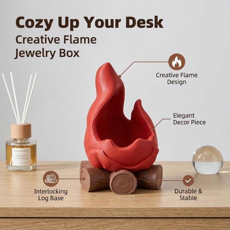 1-Piece Campfire Statue Tray D - Jewelry Making Store 리뷰 및 가격
