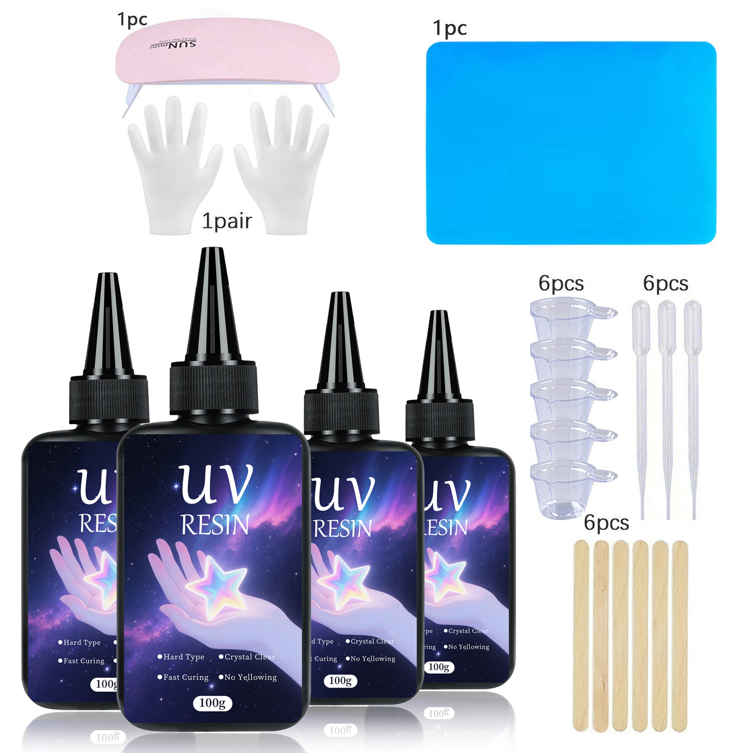 UV Resin kit with Casting Tool - Jewelry Making For Beginners 리뷰 및 가격
