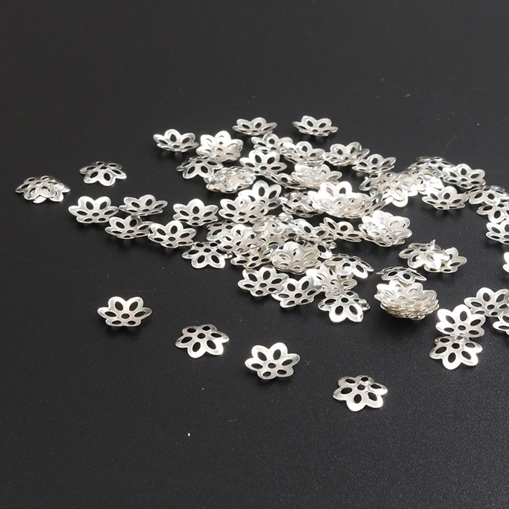 100Pcs Flower Bead Caps for Br - Jewelry Making In Bali 리뷰 및 가격