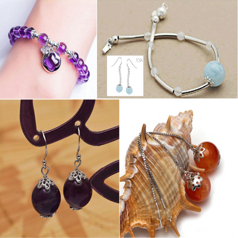 100Pcs Flower Bead Caps for Br - Jewelry Making In Bali 리뷰 및 가격