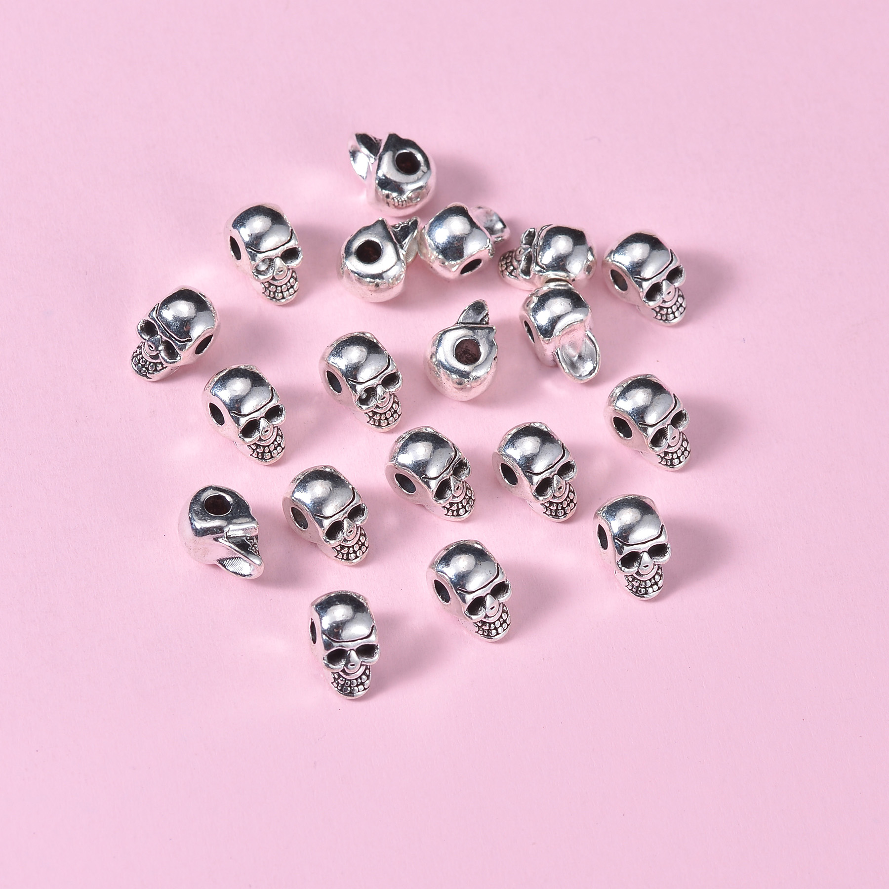 Punk Style Skull Head Beads Ch - Jewelry Making Jig 리뷰 및 가격