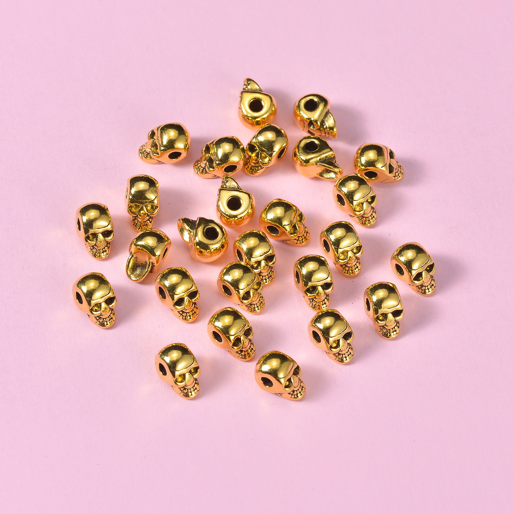 Punk Style Skull Head Beads Ch - Jewelry Making Jig 리뷰 및 가격