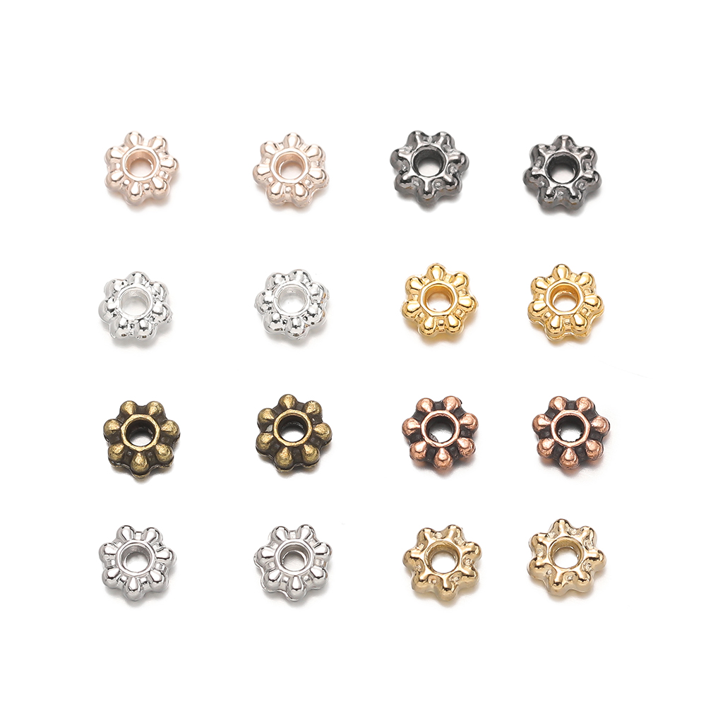 200pcs/lot 4/6mm Daisy Snowfla - Jewelry Making Equipment 리뷰 및 가격