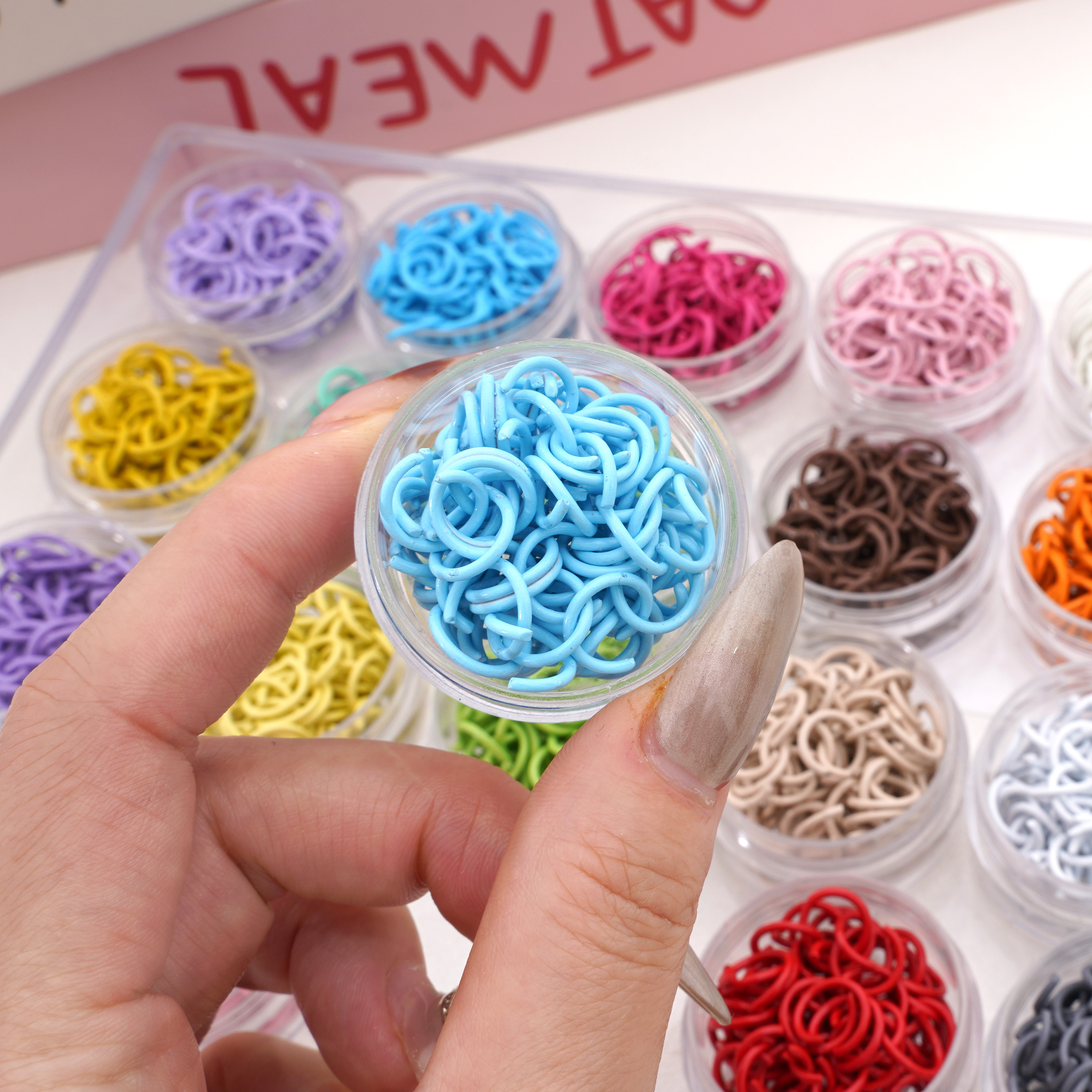50Pcs/lot 10mm Colorful Iron S - Jewelry Making Looper Tool 리뷰 및 가격