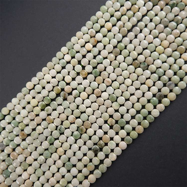 4x4mm Faceted round natural st - Jewelry Making Store 리뷰 및 가격