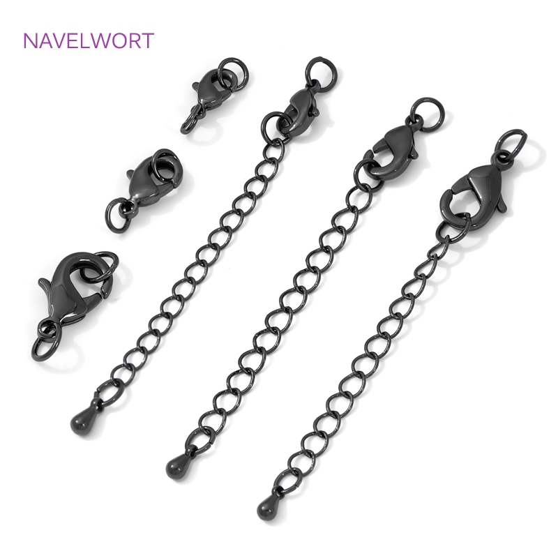Black Color Brass Lobster Clas - Jewelry Making Items 리뷰 및 가격
