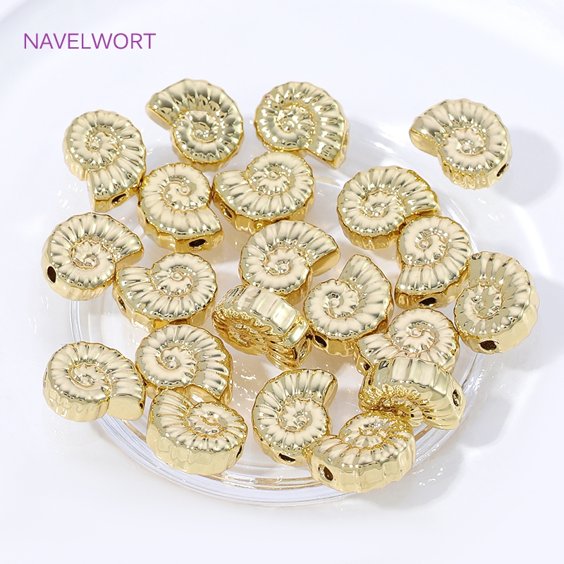 14K Gold Plated Brass Conch Sp - Jewelry Making Items 리뷰 및 가격